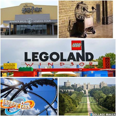 Royal Brick Home - Sleeps 5 To 6 - No Ulez - Tube Nearby - Free Parking - Lego Themed Slough Esterno foto