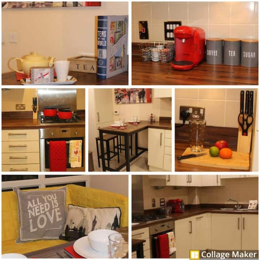 Royal Brick Home - Sleeps 5 To 6 - No Ulez - Tube Nearby - Free Parking - Lego Themed Slough Esterno foto