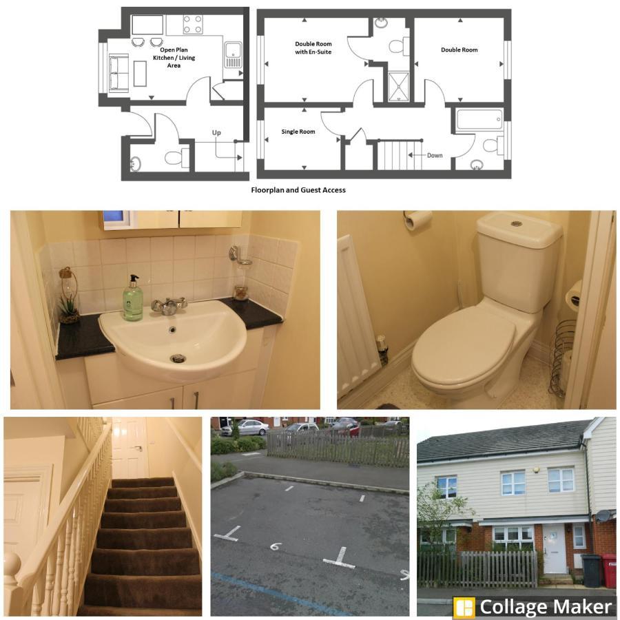 Royal Brick Home - Sleeps 5 To 6 - No Ulez - Tube Nearby - Free Parking - Lego Themed Slough Esterno foto